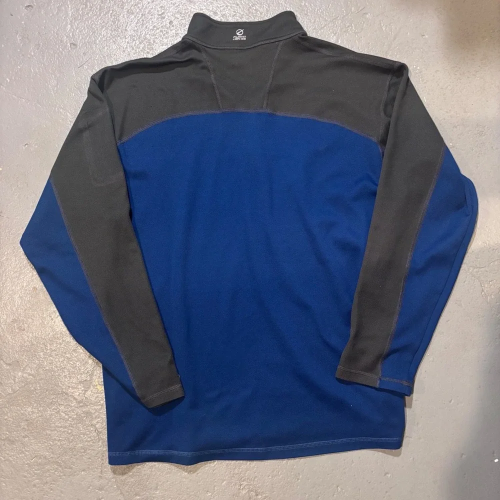 The North Face Pullover Men XL Blue Good Flight Series VaporWick 1/4 Zip Top